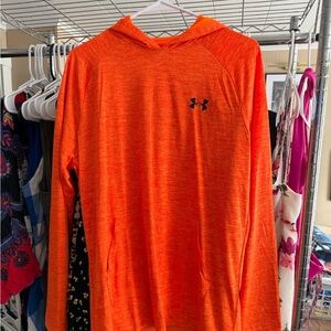 Under Armour Orange Hoodie shirt
